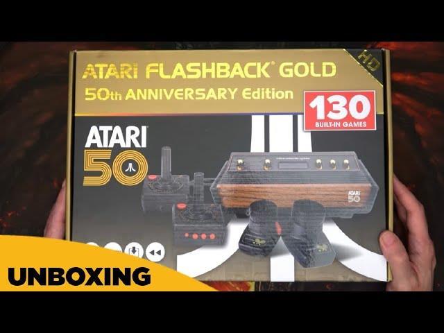 Flashback gold atari 50th anniversary