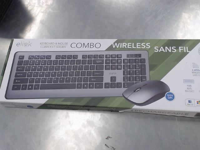 Combo clavier et souris wireless