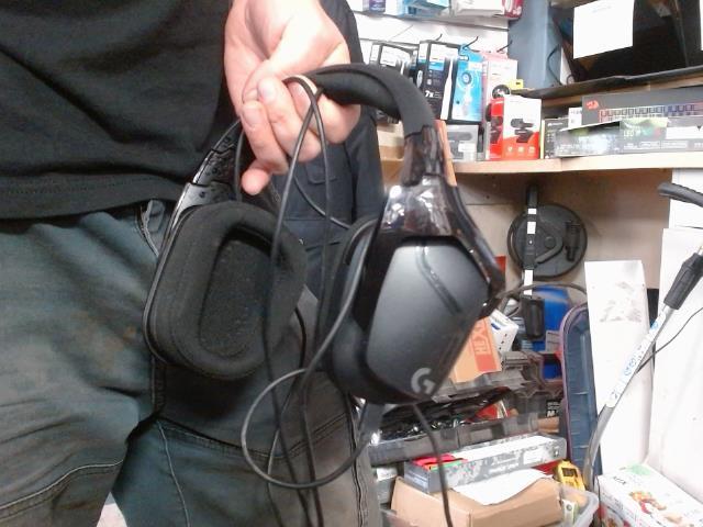 Headset corded