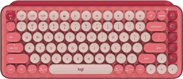 Keyboard logitech pop key rose