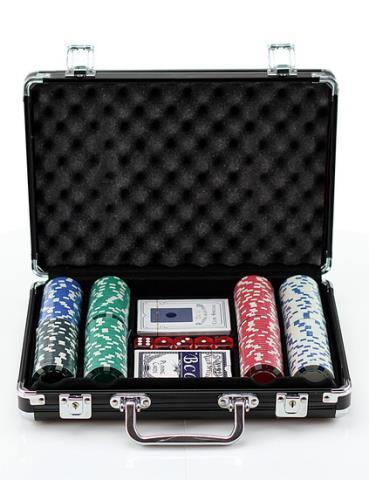 Set de poker dans valise sans nom