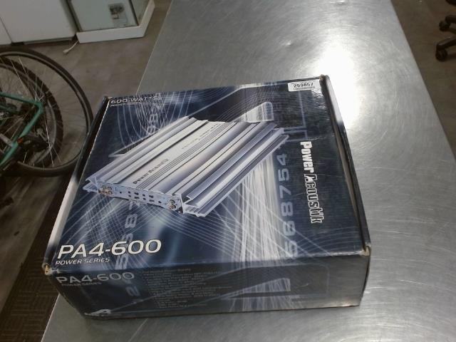 600 watts power series acoustik