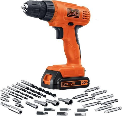 Drill avec batterie black ans decker