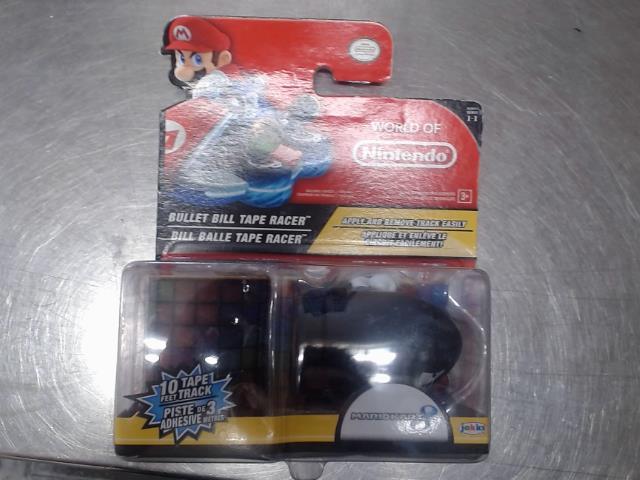 Figurine mario bill balle tape racer