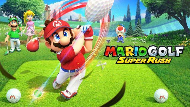 Mario golf superrush