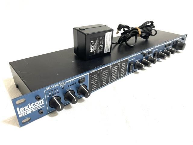 Dual reverb lexicon mx200