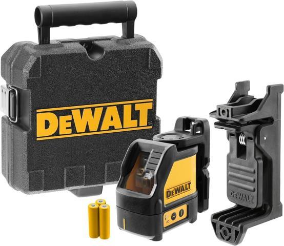 Laser dewalt dans coffre noir