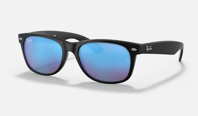 Lunette ray ban bleu in case