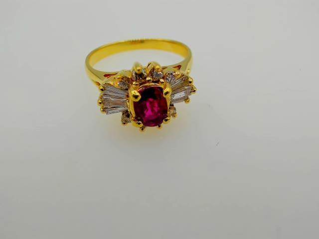 BAGUE EN OR 10KT 