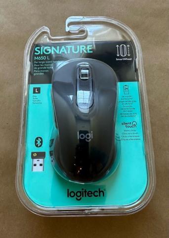 Souris neuve signature