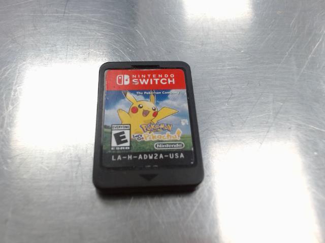 Jeu switch pokemon pika