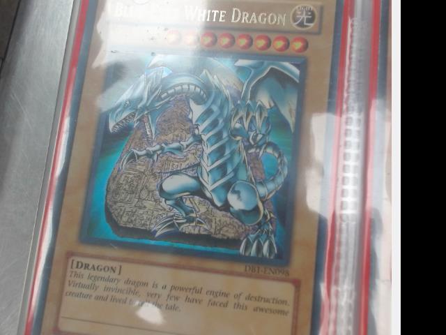 Blue eyes white dragon