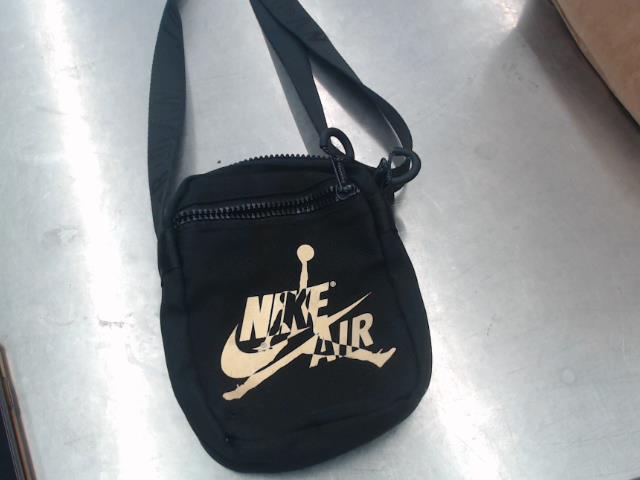 Nike air sidebag black and yellow