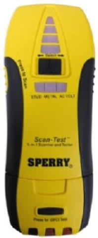 5 in 1 stud finder jaune