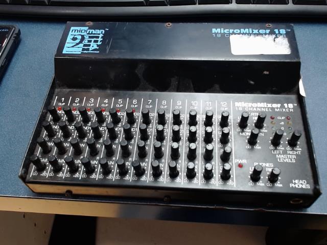 18 channel music mixer