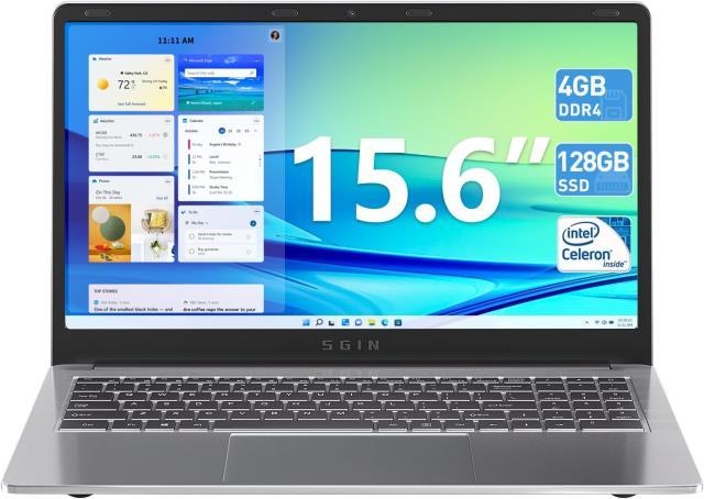 Laptop sgin 15.6 4gb ram 1.1ghzx4,