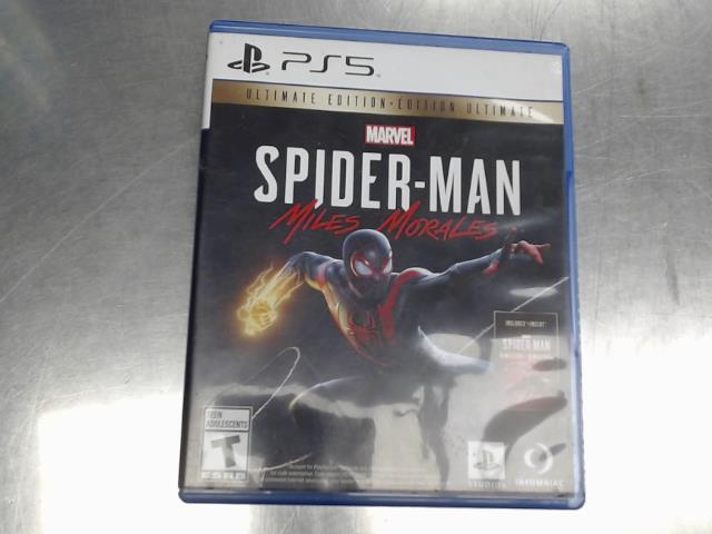 Spider-man miles morales ps5