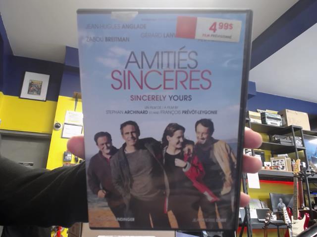 Amitie sinceres