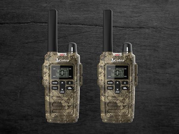 Walki talki camo +chargeur