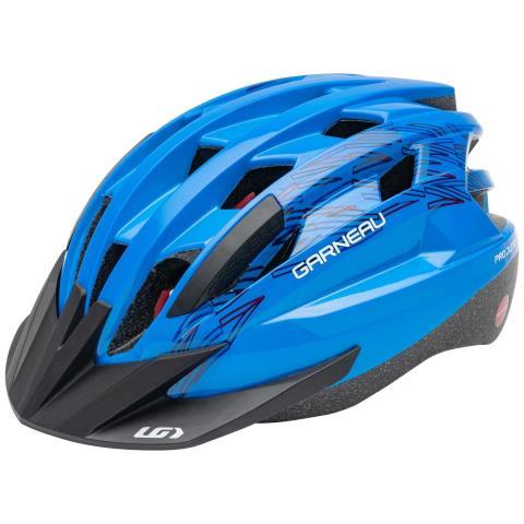 Casque velo qualite garneau bleu