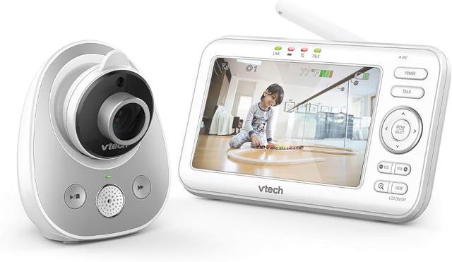 Wide angle full hd baby camera+monitor