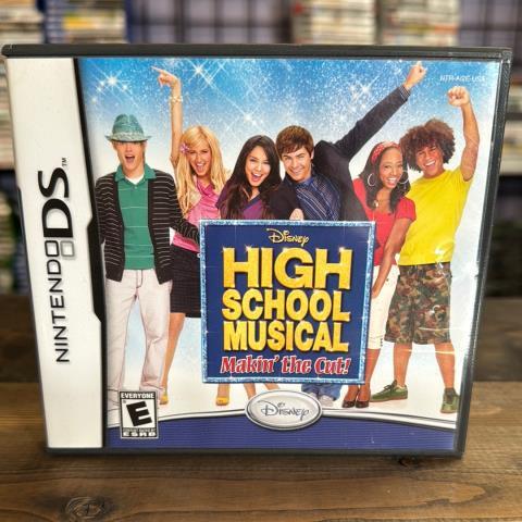 High school musical making the cut ds