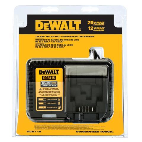 Dewalt 12v/20v max li/ion charger dcb115