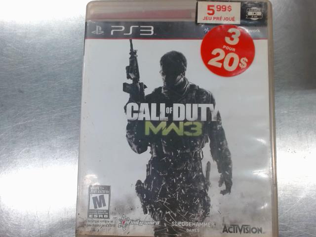 Call of duty mw3