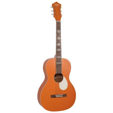 Guitare acoustique orange