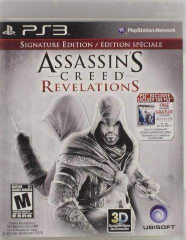 Assassin's creed revelations ps3