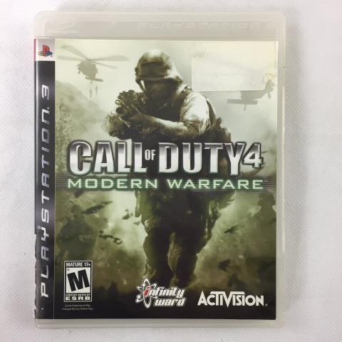 Cod4 game ps3