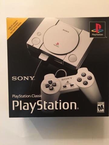 Sony ps1 classic with 2 controllers