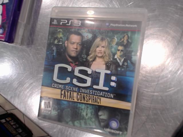 Csi:fatal conspiracy