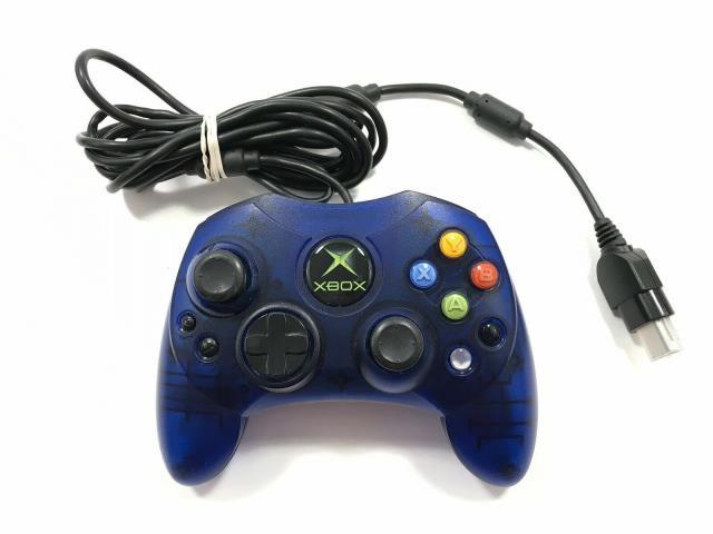 Manette xbox og bleue