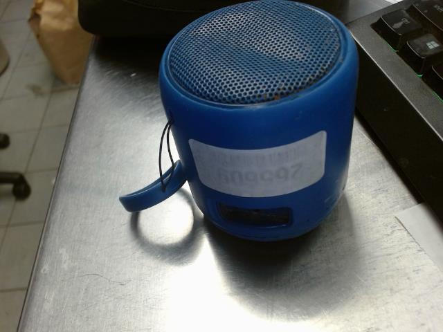 Speaker bluetooth bleu