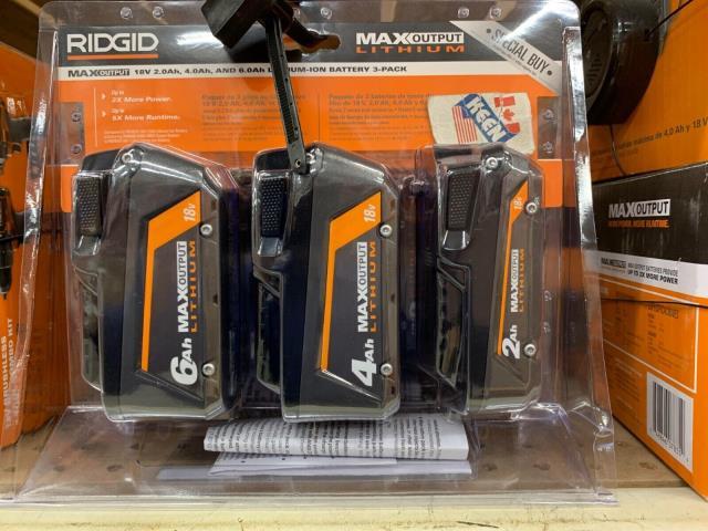 3 pack battery rigid