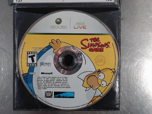 The simpsons game