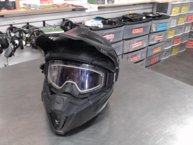 Casque motocross+paire goggle(large)