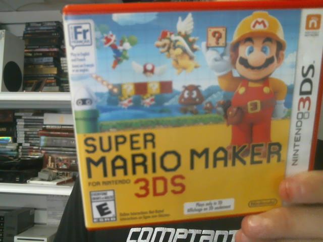 Super mario maker 3ds