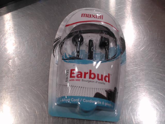 Ecouter maxell earbuds