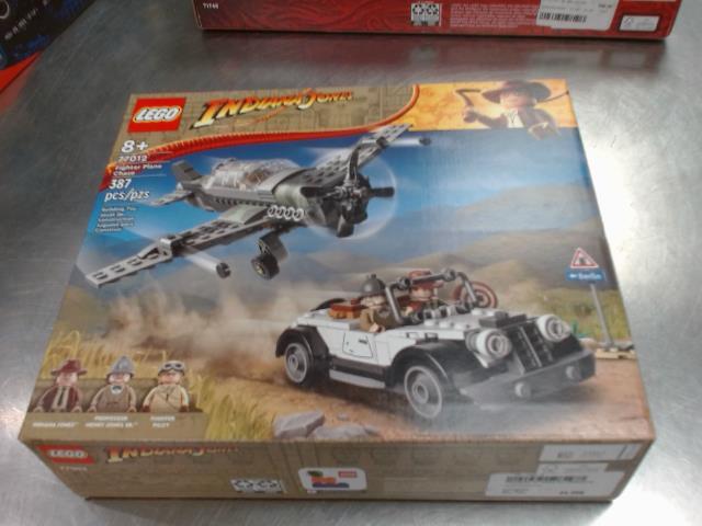 Lego indiana jones fighter plane chase