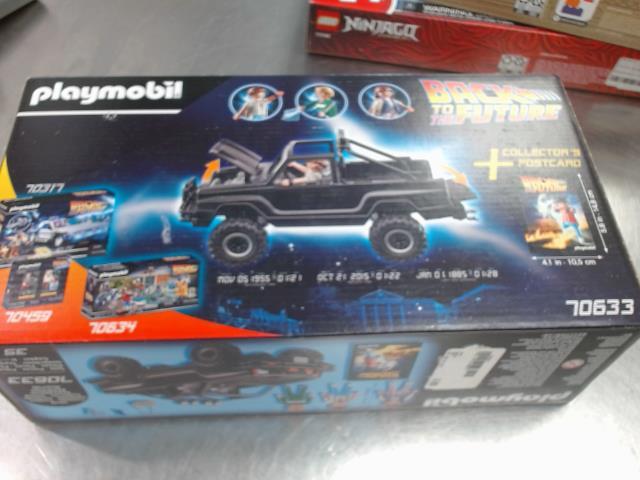 Playmobil back to the futur pickup truck