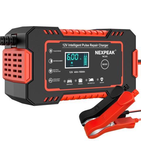 12v smart battery charger nexpeak