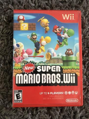 New super mario wii cib