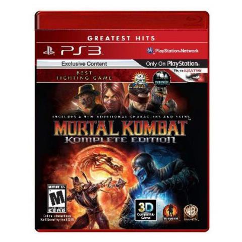 Mortal kombat komplete edition ps3