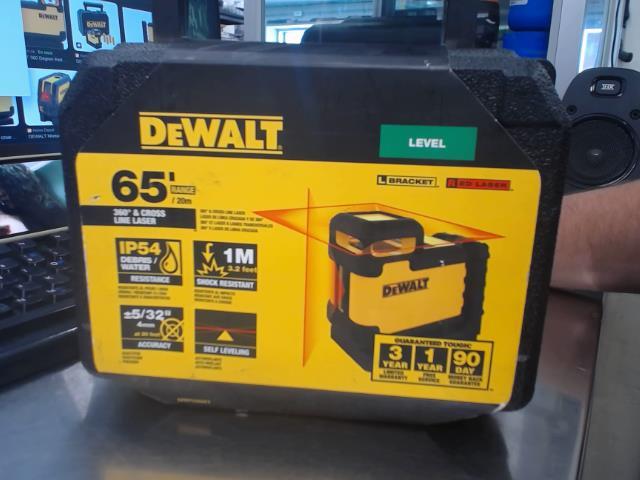 Laser dewalt 360 cross line dans case