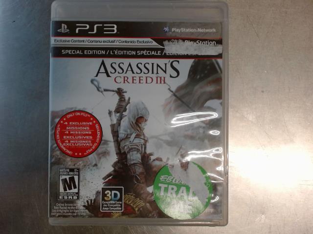 Assassin s creed 3 special edition