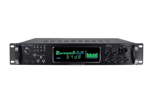 Amplifier preamp tuner usb and sd card