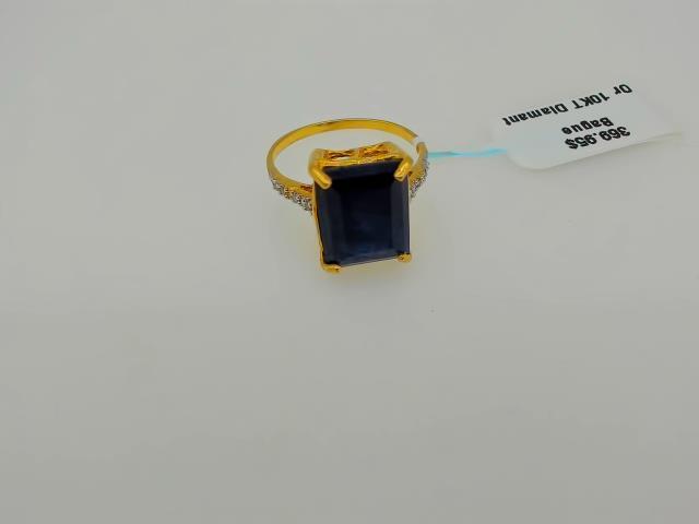 BAGUE EN OR 10KT  DI