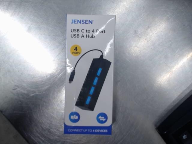 Usb c to 4 port usb a hub en boite